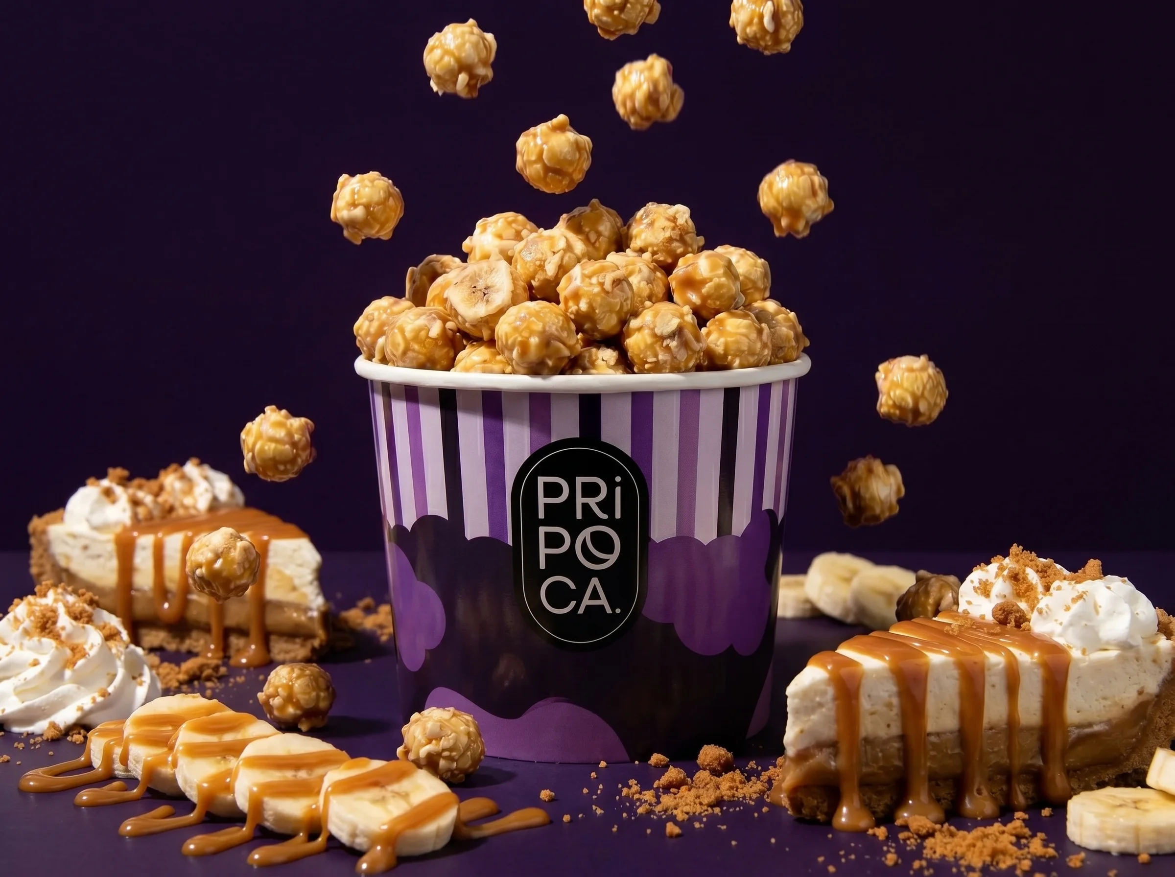 Pipoca Banoffee