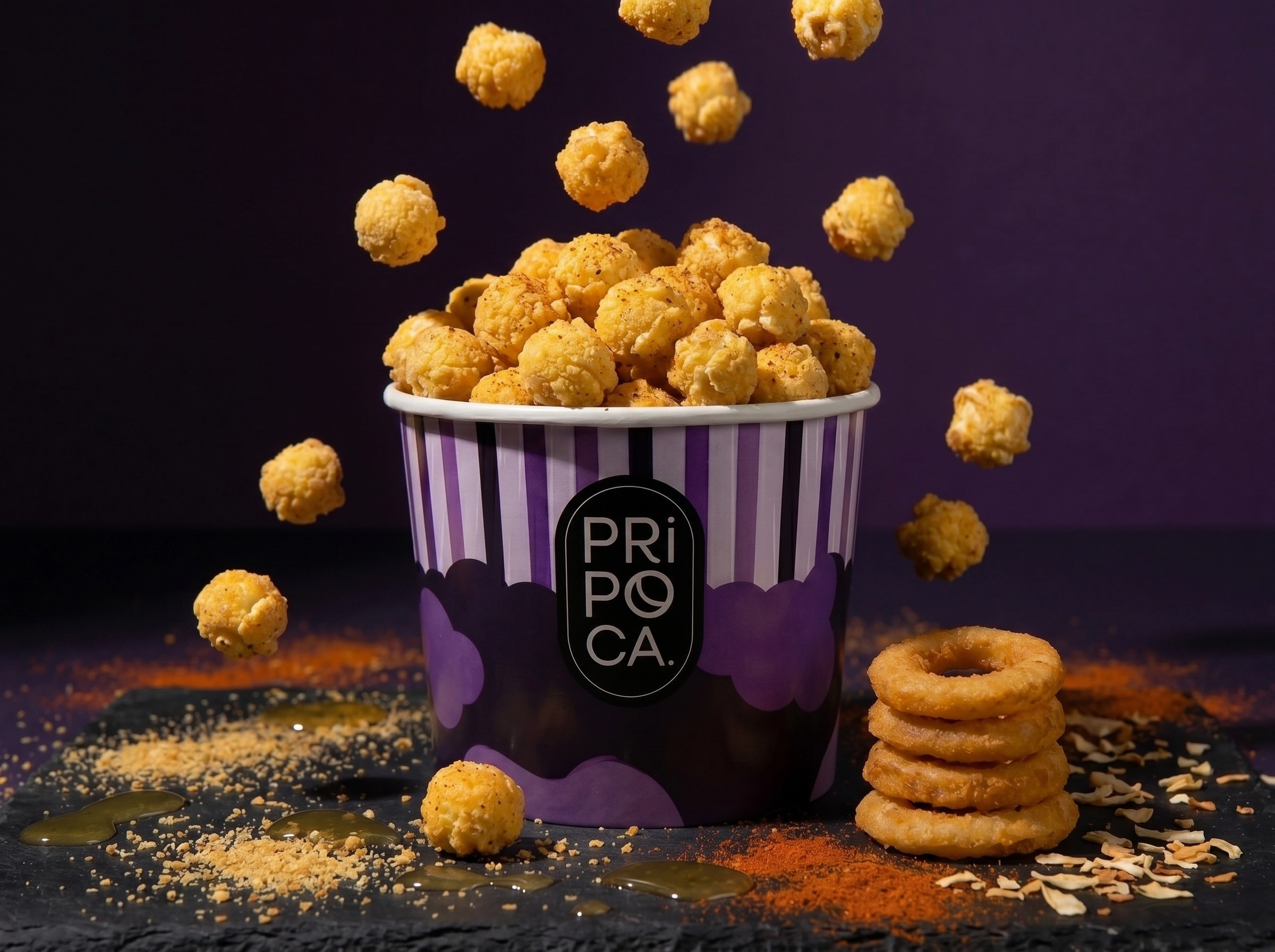 Pipoca Onion Rings